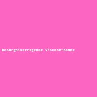 Besorgniserregende Viscose-Kanne
