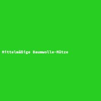 Mittelm&auml;&szlig;ige Baumwolle-M&uuml;tze