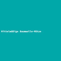 Mittelm&auml;&szlig;ige Baumwolle-M&uuml;tze