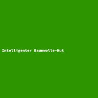 Intelligenter Baumwolle-Hut