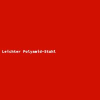 Leichter Polyamid-Stuhl