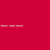 K&uuml;hner Gummi-Mantel