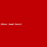 K&uuml;hner Gummi-Mantel