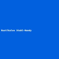 Rustikales Stahl-Handy