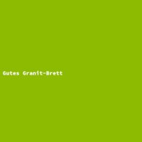 Gutes Granit-Brett