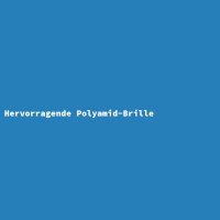 Hervorragende Polyamid-Brille