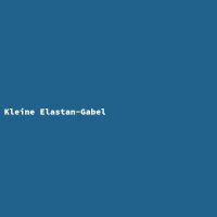Kleine Elastan-Gabel